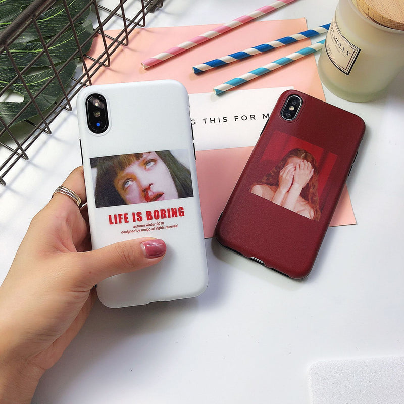 The Girl Silicone iPhone Case