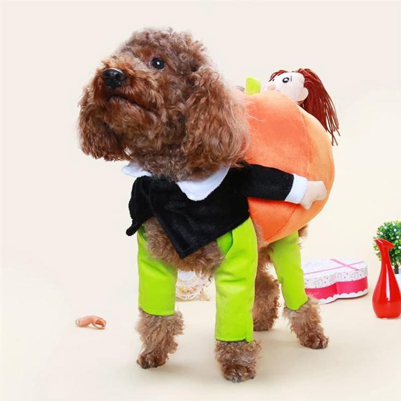 (🎃Early Halloween Promotion🎃) Pet Dog Pumpkin Halloween Costume