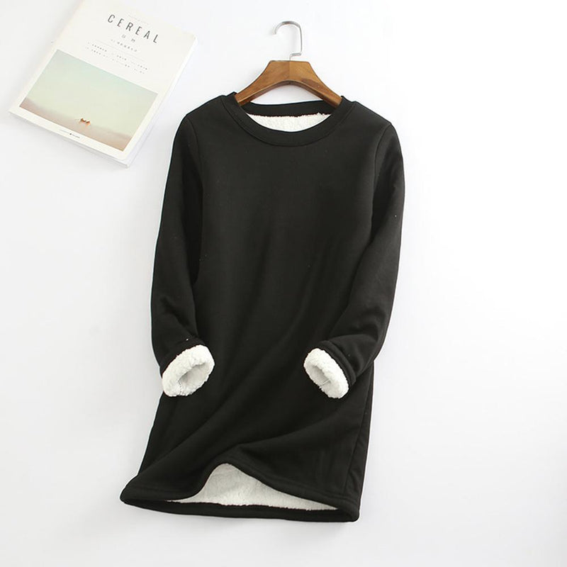 Casual Warm Round Neck Sweatshirt
