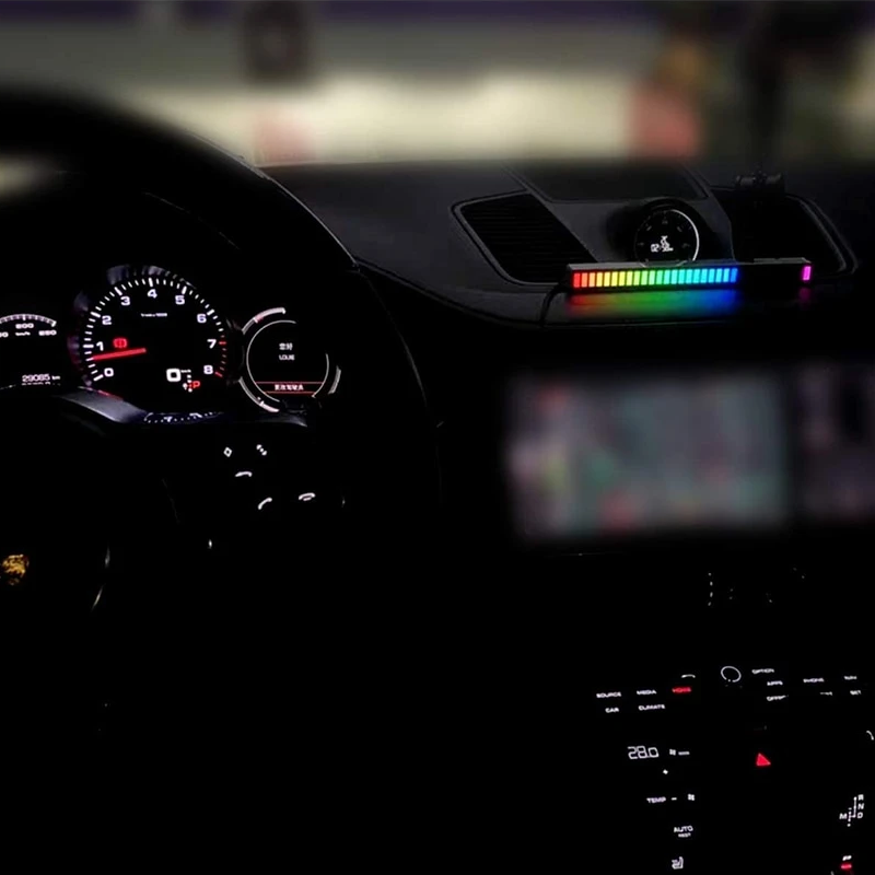 RGB Car Dazzling Sound Controlled Led Light