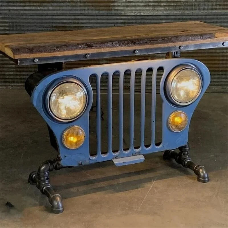 Steampunk Industrial Table Model Decoration