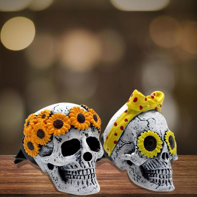 (🎃Early Halloween Promotion🎃) Evil Skulls With Air Freshener (2 PCs)