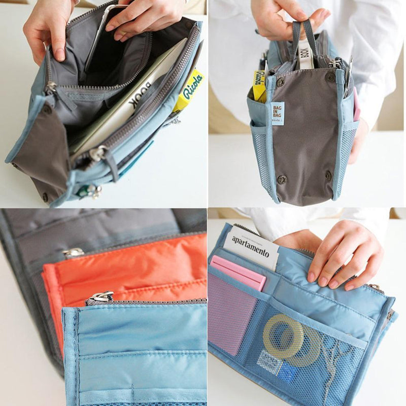 Multi-Pocket Handbag