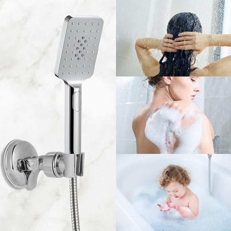 Removable Hands-Free Shower Head Fixation