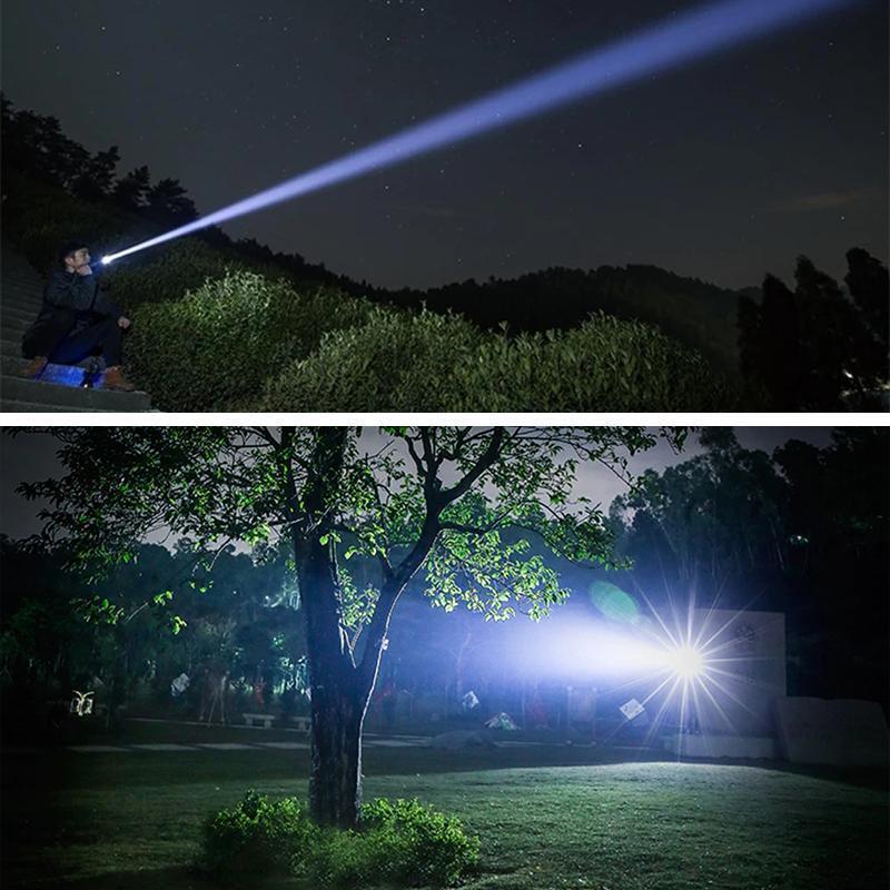 Waterproof laser flashlight