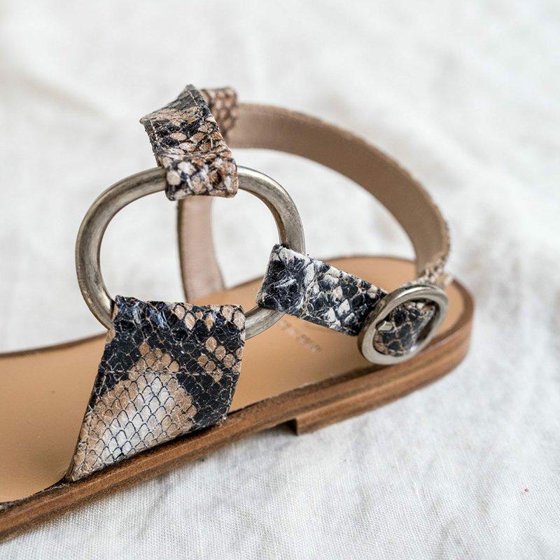 Mvstu™ Buckle Flat Heel Sandals