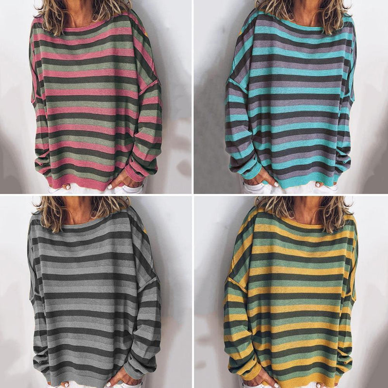 Haloera™ Casual Striped Sweater