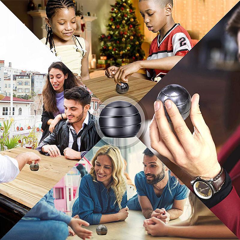 haloera™ Office Toys Stress Relief Visual Illusion Metal Ball