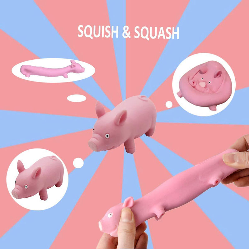 Squishies Squishy Piggy Pig Toys Gifts for Kids Adults Popping Out Anxiety Stress Relief