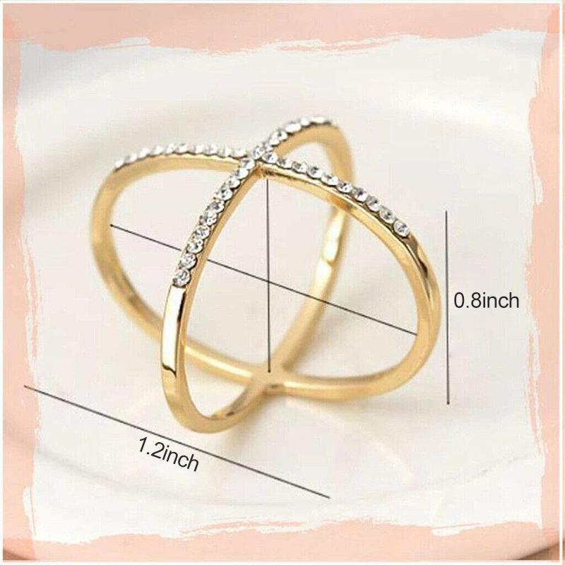 Elegant Scarf Buckle Ring