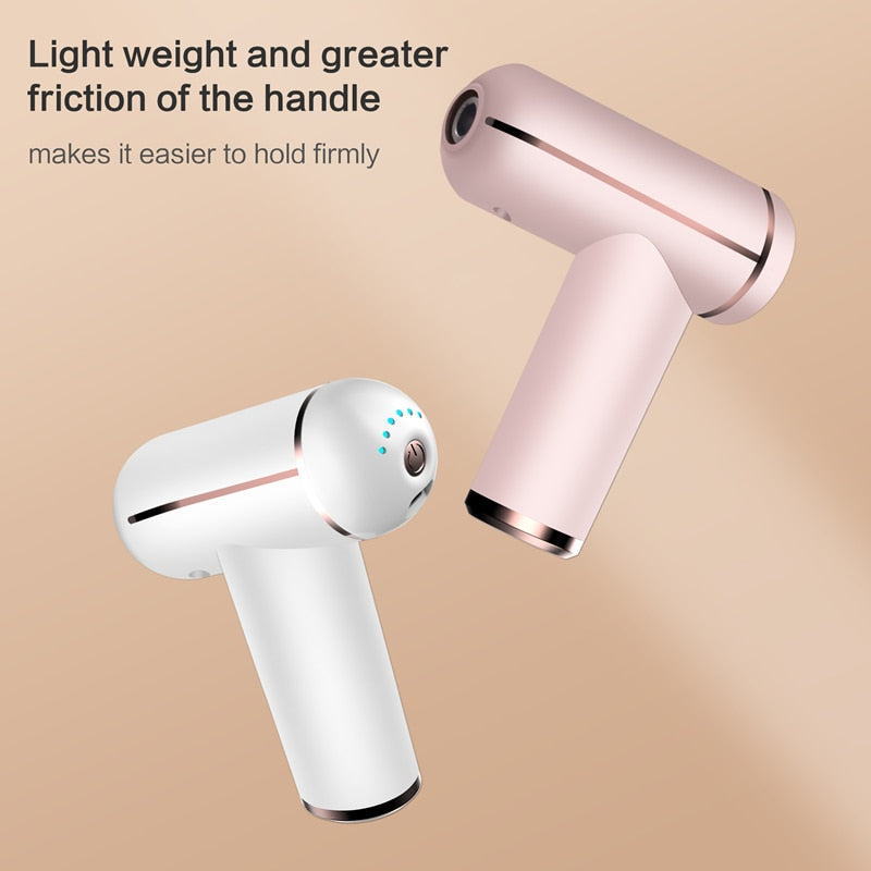 Portable Percussion Pistol Massager For Body Neck Deep Tissue, Muscle Relaxation Gout Pain Relief