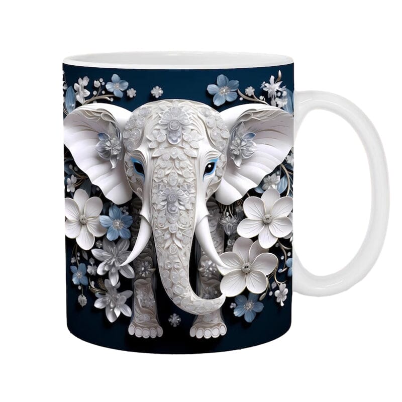 🐘Elephant print mug