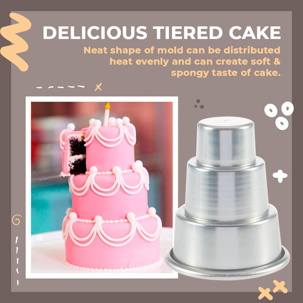 Mini Multi-Tier Cake Mold