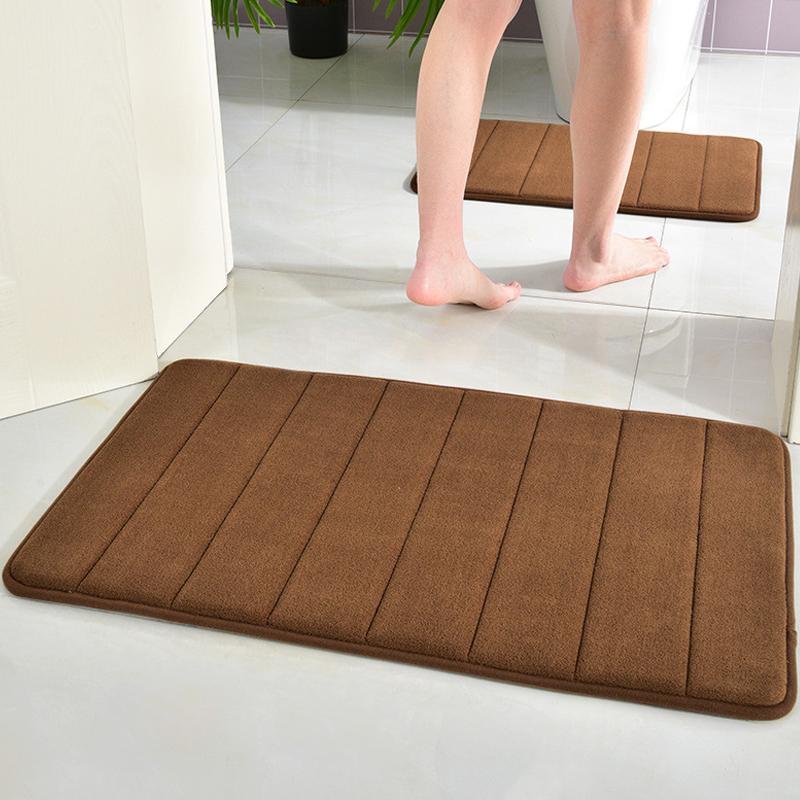 Bequee™ Slow rebound flannel bathroom carpet