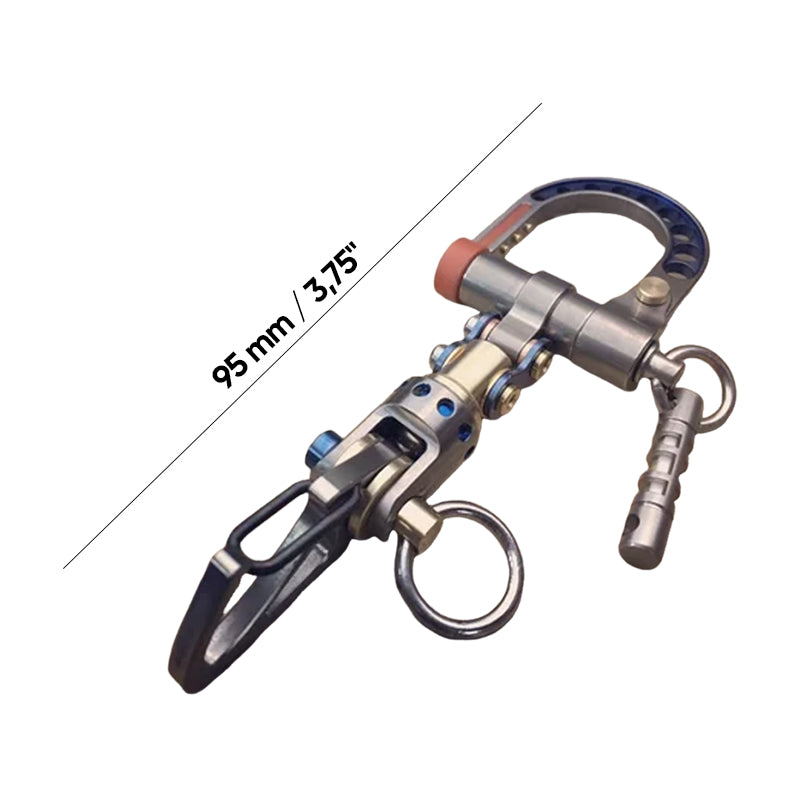 Cyberpunk Metal Keychain