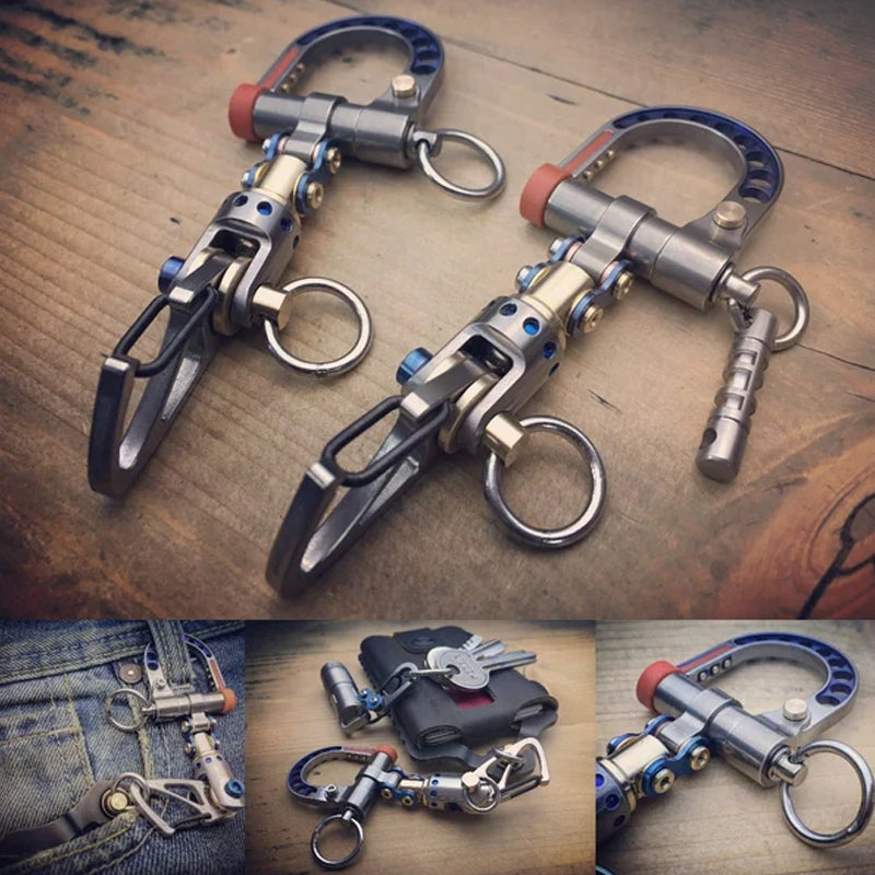 Cyberpunk Metal Keychain