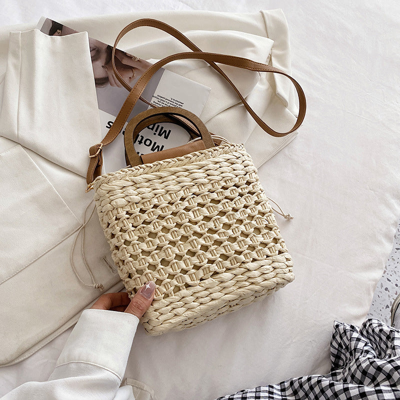 Straw Casual Tote Bag